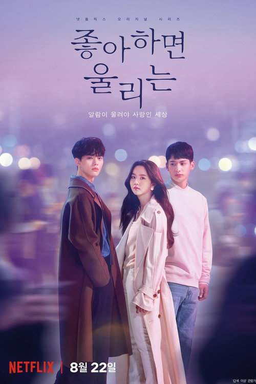 좋아하면 울리는 포스터 — 김소현, 정가람 주연 2019년 넷플릭스 오리지널 드라마
