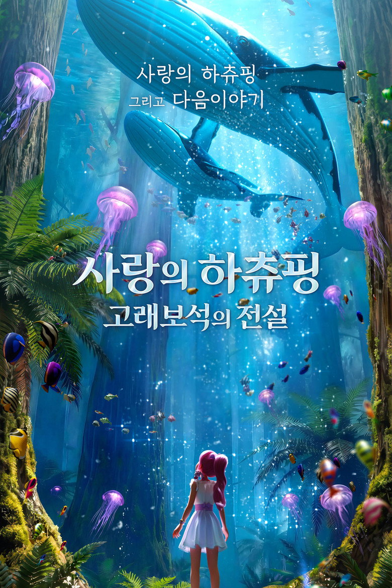 하츄핑이 강조된 극장판 포스터