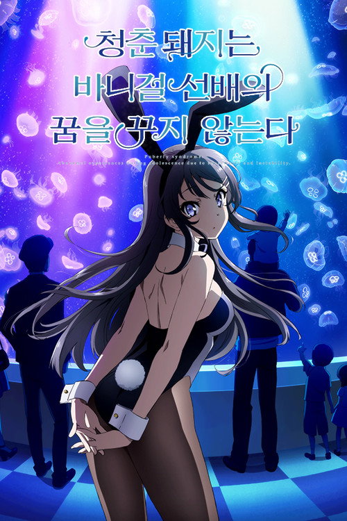 청춘 돼지는 바니걸 선배의 꿈을 꾸지 않는다 공식 포스터 — 사쿠라지마 마이