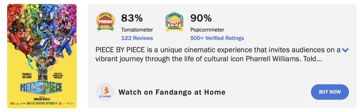 피스 바이 피스 평점