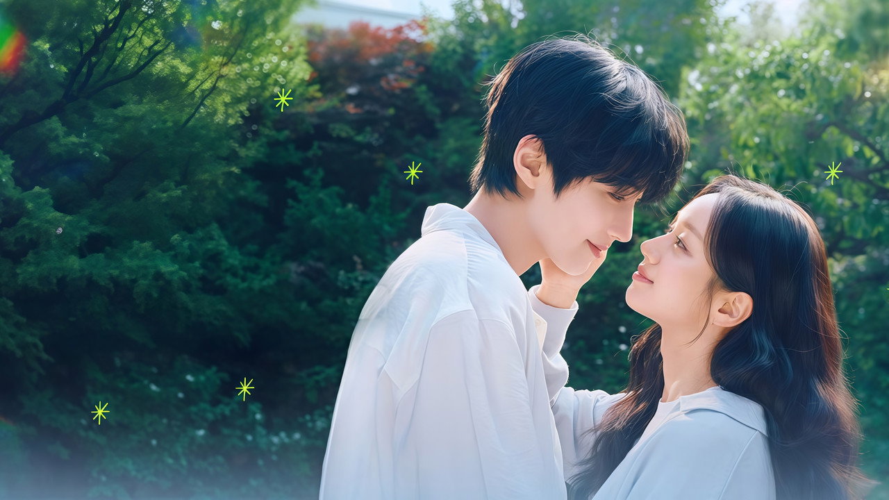 그대에게 드림 스틸 — 황인엽 우수빈 영화감독 공개 행사 장면