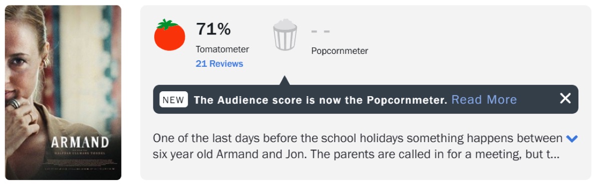 모든 것은 아르망에서 시작되었다 로튼 평점
