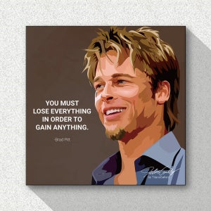 파이트 클럽 영화 포스터 1999 - 브래드 피트