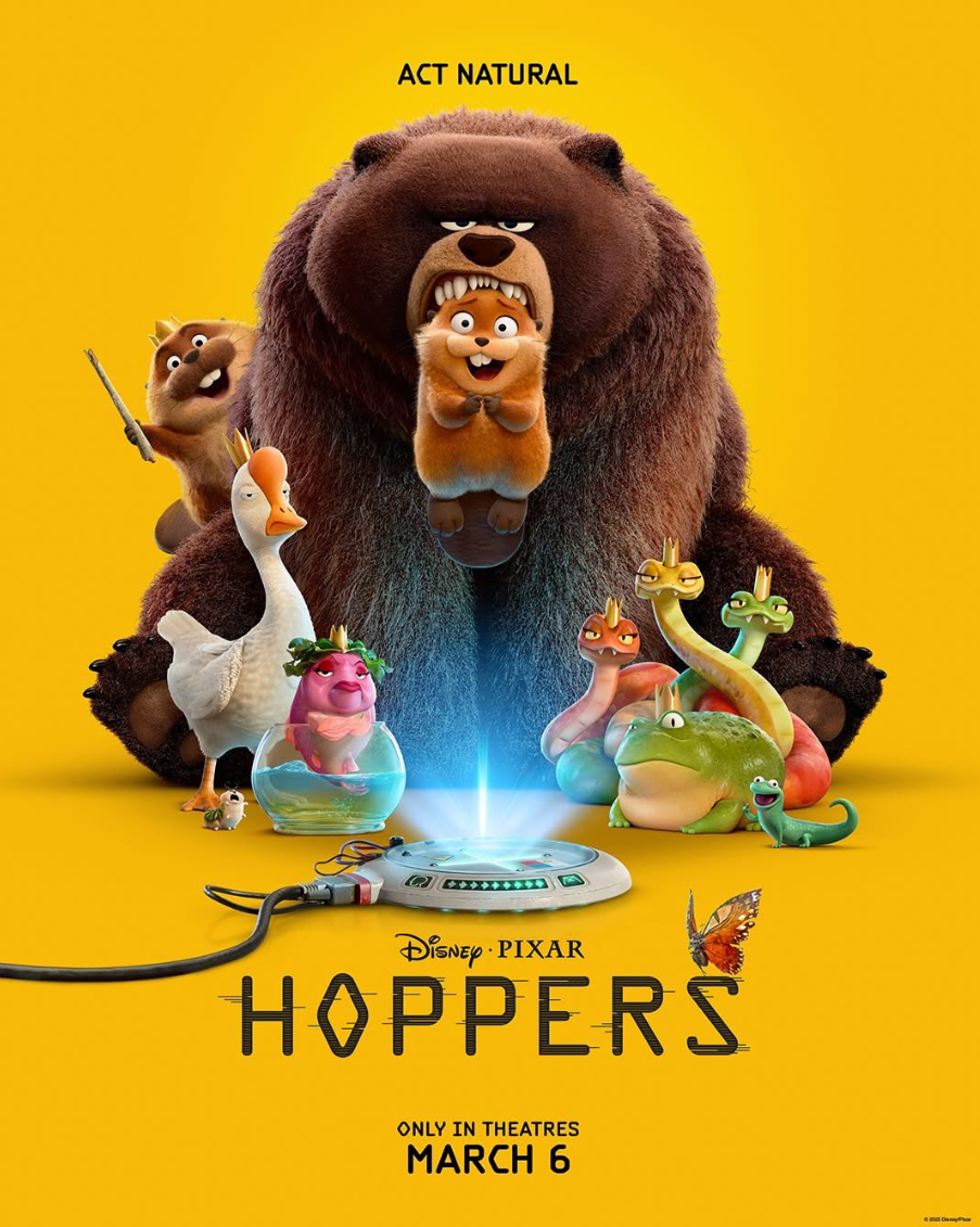 픽사 호퍼스 아이와 어른이 함께 보는 장면 스틸컷