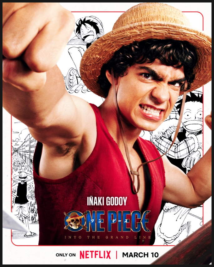 원피스 애니메이션 밀짚모자 루피