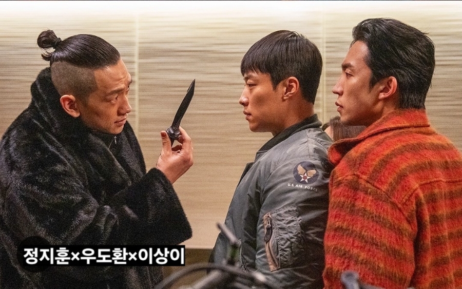 사냥개들 시즌2 우도환 이상이 복싱 액션 장면