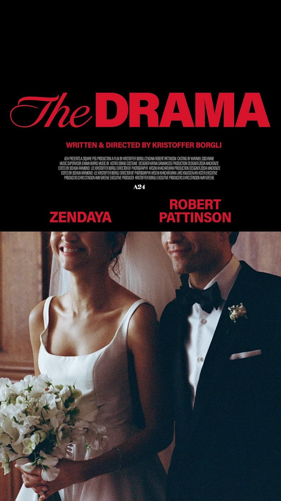 더 드라마 결혼식 장면 젤데이아 패틴슨