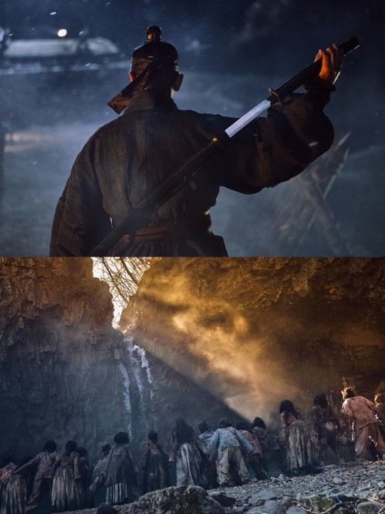 킹덤 시즌2 좀비 장면 조선시대 역병 넷플릭스