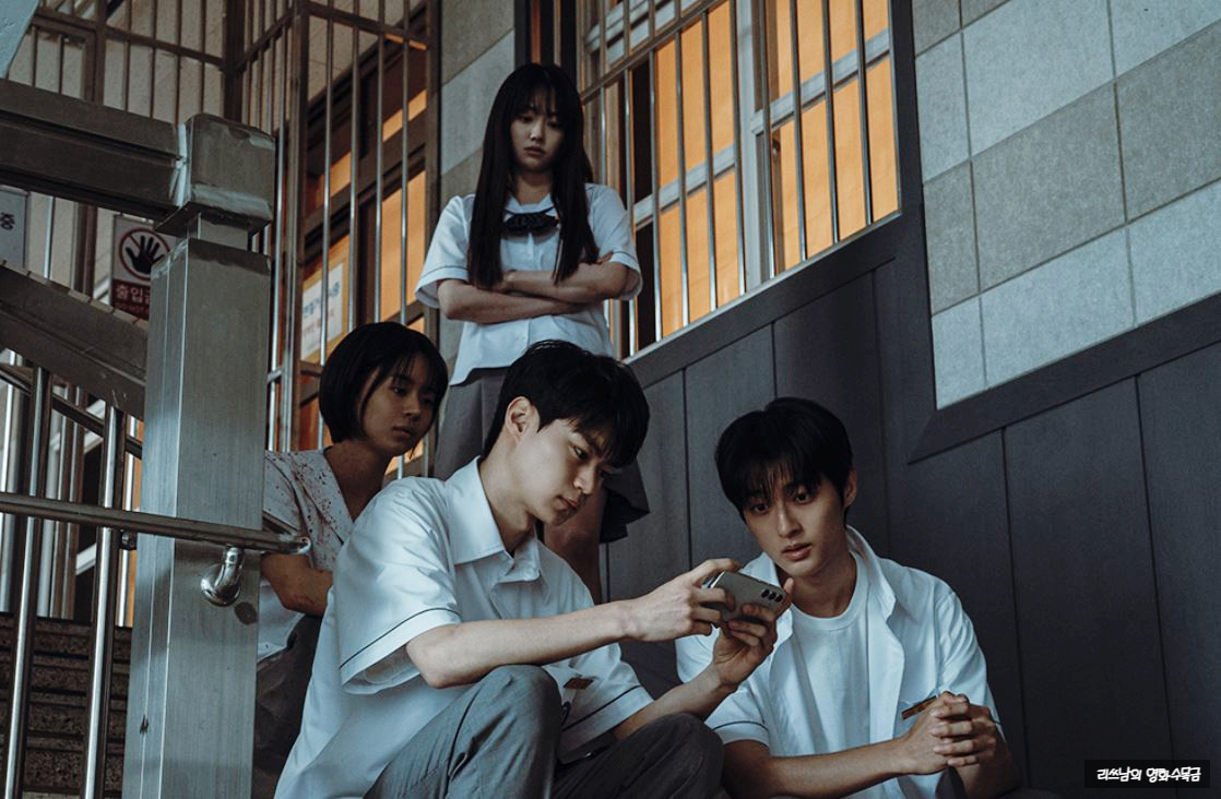 기리고 등장인물 학교 장면, 카운트다운에 휘말린 고등학생들