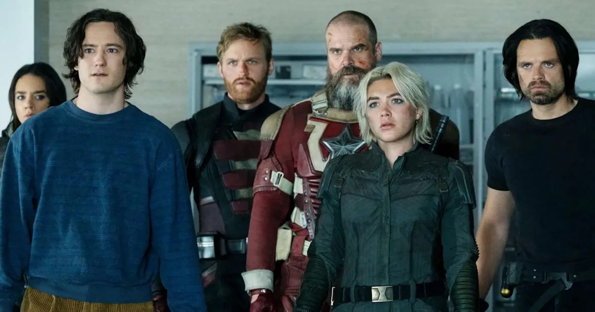 썬더볼츠* 루이스 풀먼 센트리 밥 레이놀즈 능력 장면